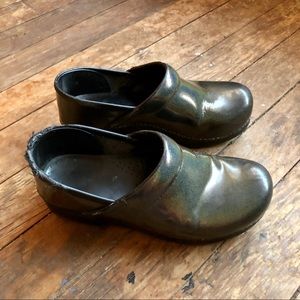 Dansko Iridescent Comfort Work Clogs Shoes 38